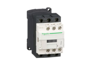 Schneider LC1D18ED - DC mágneskapcsoló, 7,5kW/18A (400V, AC3), csavaros csatlakozás, 1Z+1NY