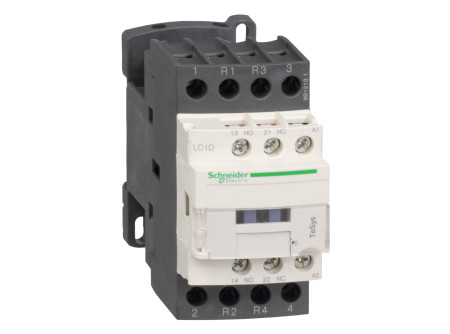 Schneider LC1D258MD - DC mágneskapcsoló, 40A (AC1), csavaros csatlakozású, 2Z+2NY pólus