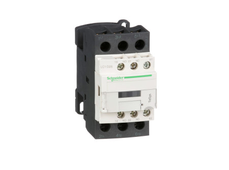 Schneider LC1D25U7 - AC mágneskapcsoló, 11kW/25A (400V, AC3), csavaros csatlakozás, 1Z+1NY