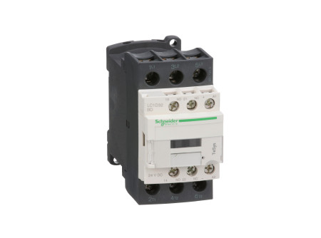 Schneider LC1D32BD - DC mágneskapcsoló, 15kW/32A (400V, AC3), csavaros csatlakozás, 1Z+1NY