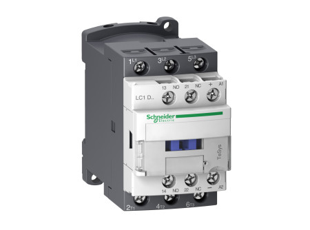 Schneider LC1D32BL - Kisfogy. DC, 15kW/32A (400V, AC3), csavaros csatlakozás, 1Z+1NY