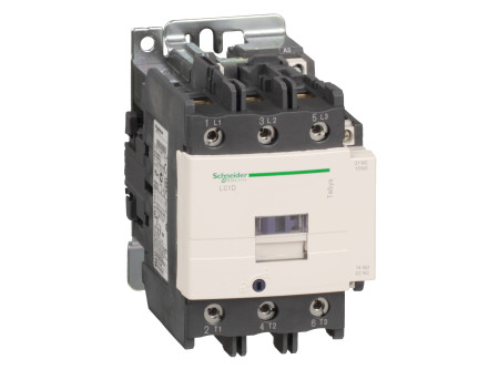 Schneider LC1D95B7 - AC mágneskapcsoló, 45kW/95A (400V, AC3), csavaros csatlakozás, 1Z+1NY
