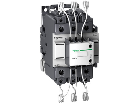 Schneider LC1DWK12Q7 - Kondenzátor mágneskapcsoló, 60kVAr/400V, 3P+1z+2ny