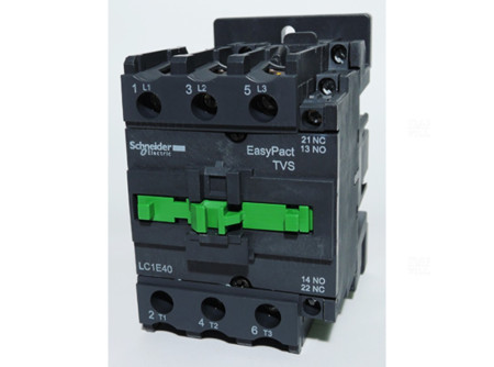 Schneider LC1E40P7 - Easypact TVS mágneskapcsoló 40A 1NO1NC 230VAC