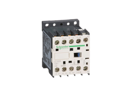 Schneider LC1K0910F7 - Mágneskapcsoló 9A, 1 záró,AC, 50/60 Hz