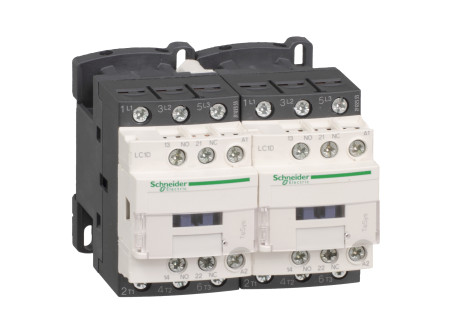 Schneider LC2D38P7 - AC irányváltó, 18,5kW/38A (400V, AC3), csavaros csatlakozás, 1Z+1NY