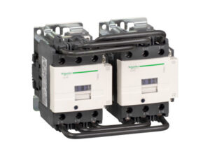 Schneider LC2D95E7 - AC irányváltó, 45kW/95A (400V, AC3), csavaros csatlakozás, 1Z+1NY