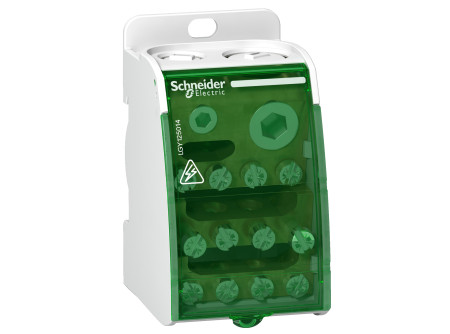 Schneider LGY125014 - LINERGY DS csavaros elosztó blokk, 250A, 1P, 14 lyuk