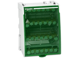Schneider LGY410028 - LINERGY DS csavaros elosztó blokk, 100A, 4P, 28 lyuk