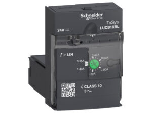 Schneider LUCB1XBL - Vezérlőegység, 0,35-1,4A, 24VDC, 10-es osztályú, 3-fázisú