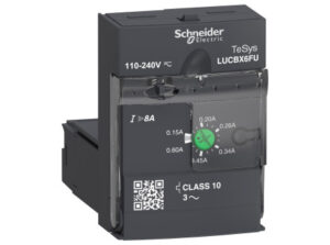Schneider LUCBX6FU - Vezérlőegység, 0,15-0,6A, 110-240VAC/DC, 10-as osztályú, 3-fázisú
