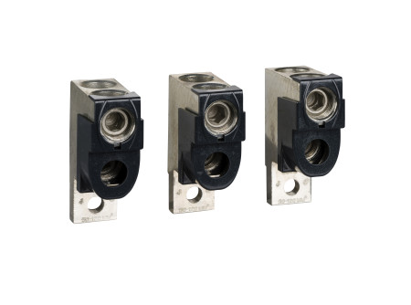Schneider LV429218 - 3 db csatlakozó (2x50-120mm*2) aluminium