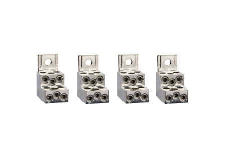 Schneider LV429249 - 4 csatlakozó (6X 1,5–35mm*2) aluminium