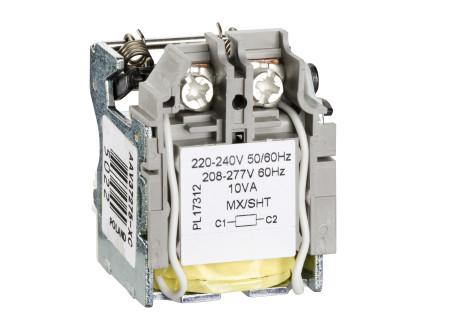 Schneider LV429387 - MX 220–240V 50/60Hz 208–277V 60Hz munkaáramú kioldó NSX100–630