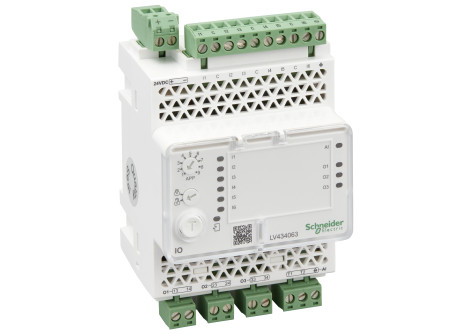 Schneider LV434063 - I/O modul megszakító kocsiszerkezet állapotjelzéseinek megjelenítéséhez  (NS