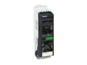 Schneider LV480751 - ISFT100N/DIN(000) 3P 60mm gyűjtősínes csatlakozású, mellső, felső csatlakozá