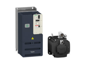 Schneider LXM32MC10N4 - Lexium 32 szervohajtás, 11000 W, 3f, 480 VAC, Modbus, impulzus vezérlés,