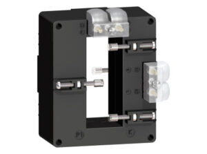 Schneider METSECT5DD150 - TI áramváltó 1500/5A (34x84) klíma álló, gyűjtősínhez kettős szekunder