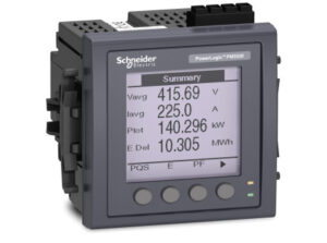 Schneider METSEPM5560 - PM5560 Teljesítménymérő, Modbus és Ethernet, memória, 4 DI / 2 DO, riaszt