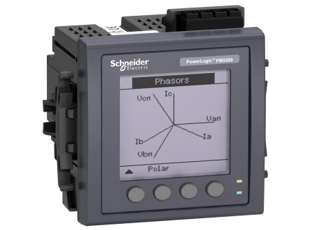 Schneider METSEPM5561 - PM5561 Teljesítménymérő, MID, Modbus és Ethernet, memória, 4 DI / 2 DO, r