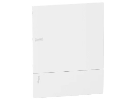 Schneider MIP22212 - MINI PRAGMA Kiselosztó, teli ajtó, süllyesztett, 2x12 modul, PEN sín, komple