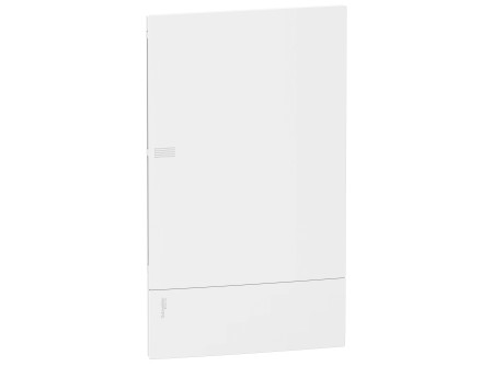 Schneider MIP22312 - MINI PRAGMA Kiselosztó, teli ajtó, süllyesztett, 3x12 modul, PEN sín, komple