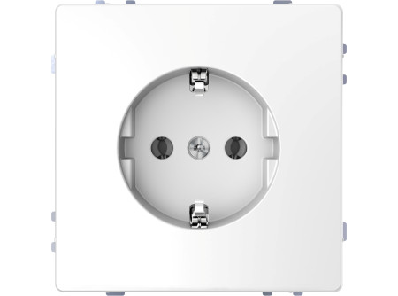 Schneider MTN2301-6035 - MERTEN 2P+F csatlakozóaljzat, rugós bekötés, 16 A, D-Life, lótuszfehér