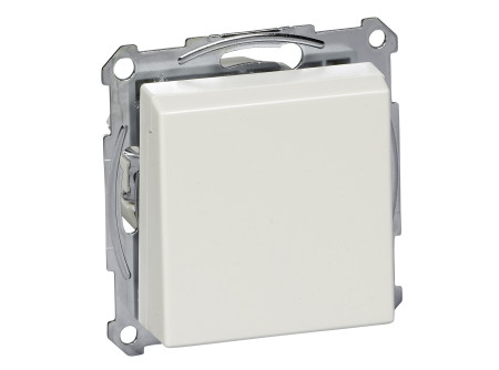Schneider MTN2311-0319 - MERTEN 2P+F csatlakozóaljzat, csapófedéllel, rugós bekötés, 16A, System-
