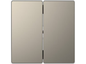 Schneider MTN3400-6050 - MERTEN Dupla billentyű, D-Life, nikkel