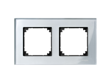 Schneider MTN4020-3260 - MERTEN M-Elegance kettes keret, gyémántfehér