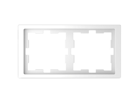 Schneider MTN4020-6535 - MERTEN D-Life kettes keret, lótuszfehér