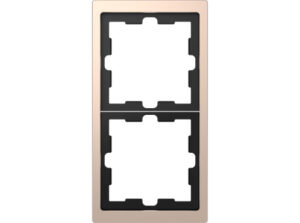 Schneider MTN4020-6551 - MERTEN D-Life kettes keret, pezsgő