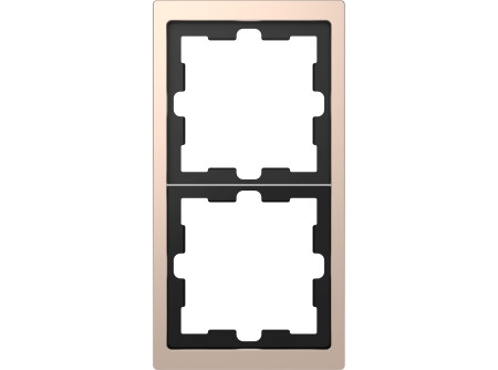 Schneider MTN4020-6551 - MERTEN D-Life kettes keret, pezsgő