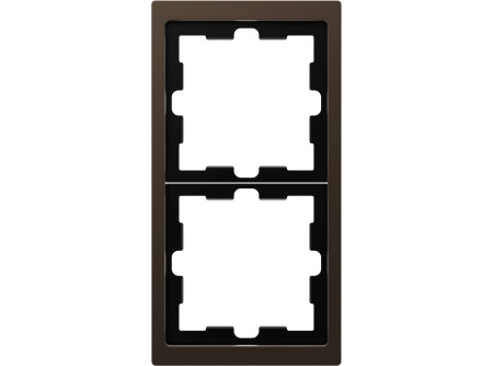Schneider MTN4020-6552 - MERTEN D-Life kettes keret, mokka