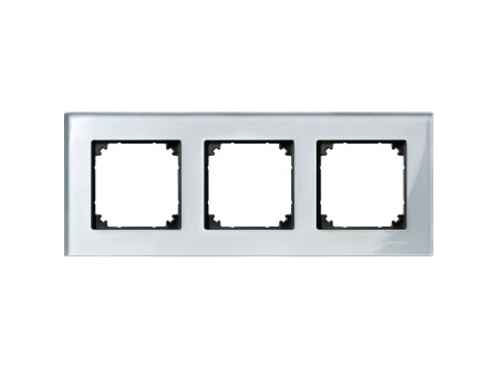 Schneider MTN4030-3260 - MERTEN M-Elegance hármas keret, gyémántfehér