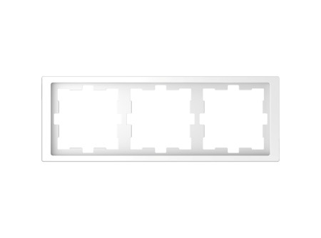 Schneider MTN4030-6535 - MERTEN D-Life hármas keret, lótuszfehér