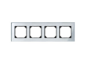 Schneider MTN4040-3260 - MERTEN M-Elegance négyes keret, gyémántfehér