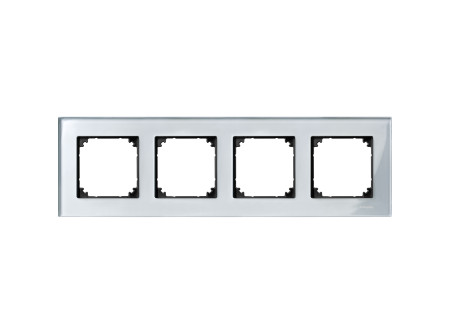 Schneider MTN4040-3260 - MERTEN M-Elegance négyes keret, gyémántfehér