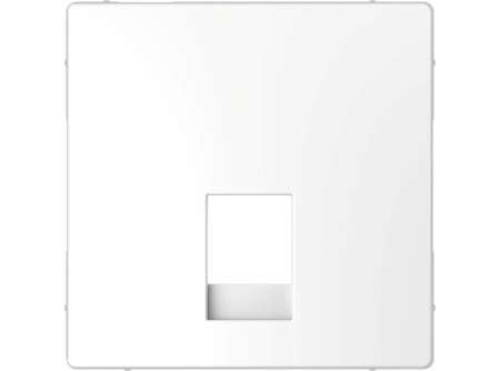 Schneider MTN4215-6035 - MERTEN Fedlap RJ11/RJ12 aljzatokhoz, D-Life, lótuszfehér