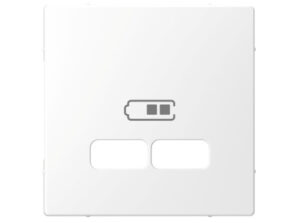 Schneider MTN4367-6035 - MERTEN USB töltő burkolat, D-Life, lótuszfehér