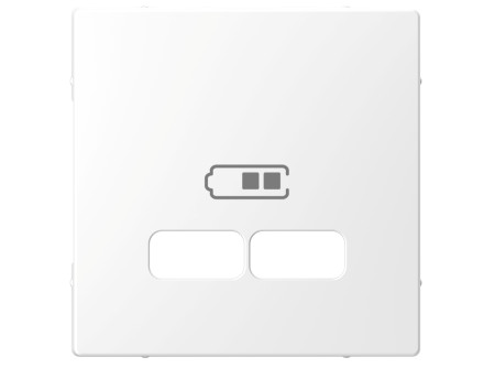Schneider MTN4367-6035 - MERTEN USB töltő burkolat, D-Life, lótuszfehér