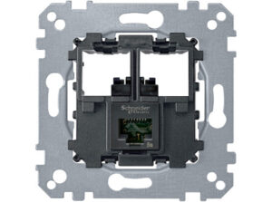 Schneider MTN4575-0001 - MERTEN 1xRJ45 Cat5e UTP aljzat