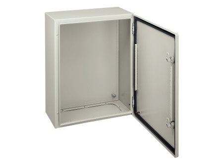 Schneider NSYCRN88300P - Elosztószekrény teli ajtóval és szerelőlappal 800x800x300