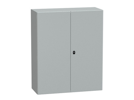 Schneider NSYS3D121040DP - S3D elosztószekrény H1200xW1000xD400 szerelőlappal kétajtós