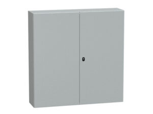 Schneider NSYS3D121230DP - S3D elosztószekrény H1200xW1200xD300 szerelőlappal kétajtós