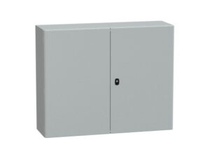 Schneider NSYS3D81230DP - S3D elosztószekrény H800xW1200xD300 szerelőlappal kétajtós