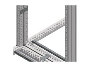 Schneider NSYSFBK19 - Forgó 19" rack csatoló klt. SF