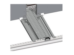 Schneider NSYSMP2D4 - Kétajtós szekr-hez 2 szerlap beépítő klt.400mm mély mezőbe