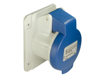 Schneider PKF16G423 - Pratika beépíthető egyenes aljzat 16A, 2P+E, 250V, IP44 (MG-Dafb-162k06m)