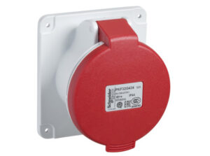 Schneider PKF32G435 - Pratika beépíthető egyenes aljzat 32A, 3P+N+E, 415V, IP44 (MG-Dafb-324k06m)